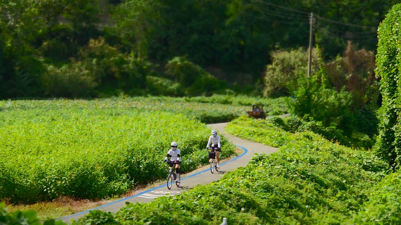오천자전거길, 엄마 딸 아빠가 함께 달리는 길