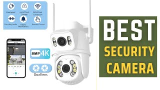 Best Security Camera | 4K 8MP PTZ Wifi Dual Lens Security Camera Review