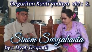 pupuh SINOM SURYAKANTA by : Dyah drupadi. #sinomsuryakanta. @userdenbagus135