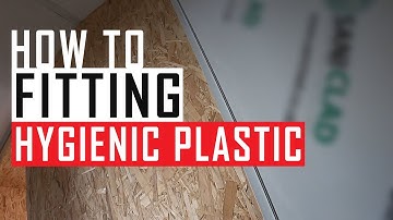 Fitting Hygienic Wall Cladding