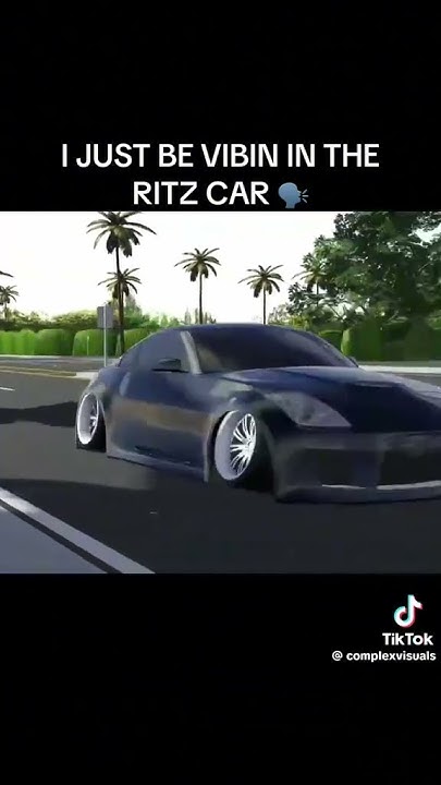 I Been Vibin In The Ritz Car I JUST BE VIBIN IN THE RITZ CAR🗣️🔥🔥|Credits too complex visuals on