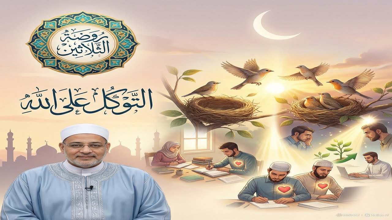 روضه الثلاثين - التوكل على الله           دروس دينية مهمة | أخلاق إسلامية  | إسلاميات يجب أن تعرفهاl