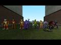 Surviving ALL FNAF Security Breach In Garry's mod! ALL JUMPSCARES In Garry's Mod!