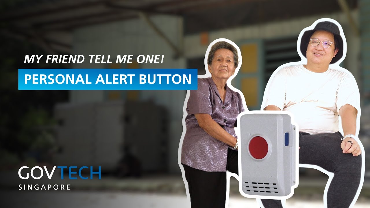 How Ah Ma Living Alone in Pulau Ubin Gets Help! | Personal Alert Button ...