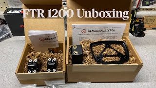 FTR 1200 RSD Pullback Riser and Gauge Relocator Unboxing