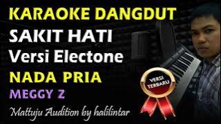 Karaoke Dangdut Sakit Hati || Meggy Z || Nada Pria