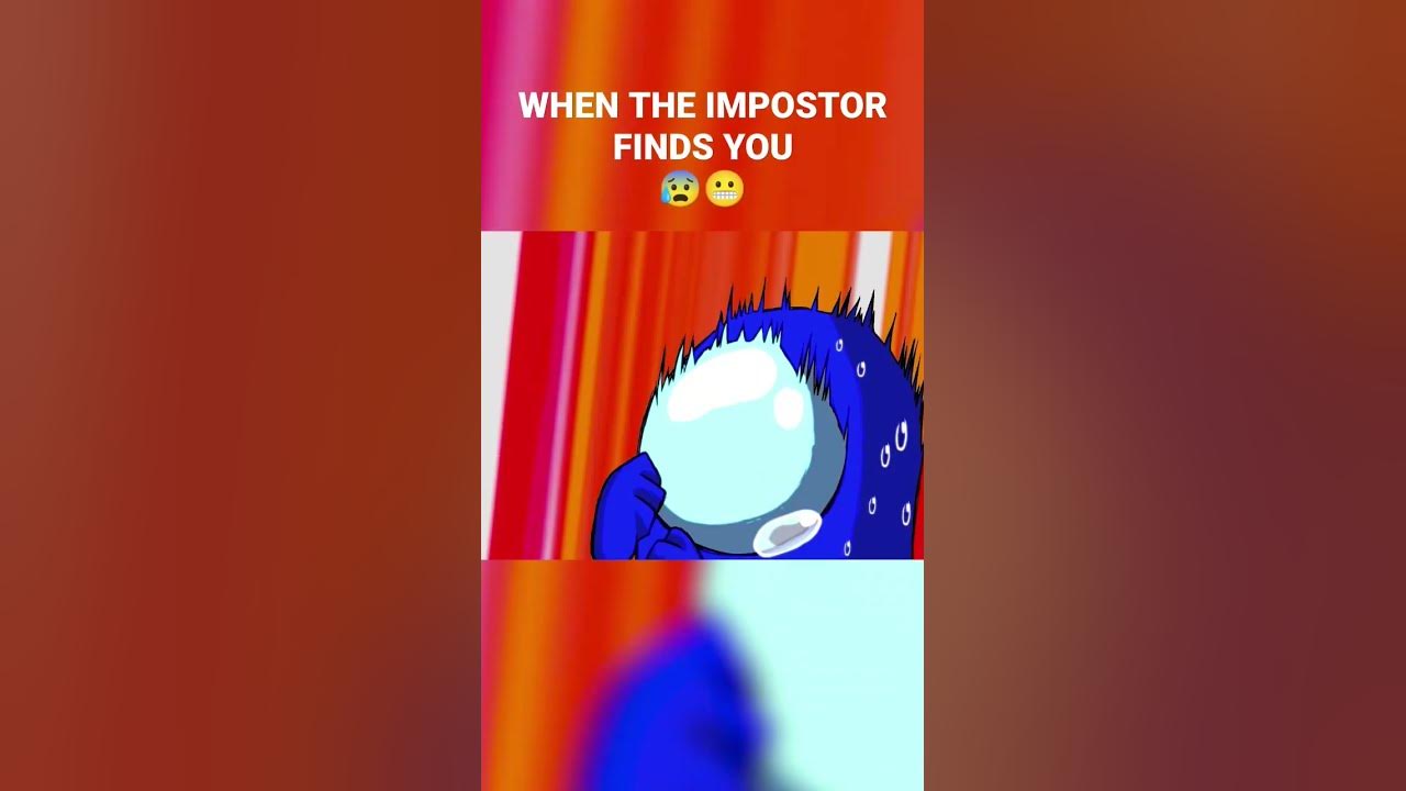 When the Impostor finds you... 😰😬 #shorts #amongus #animation #anime