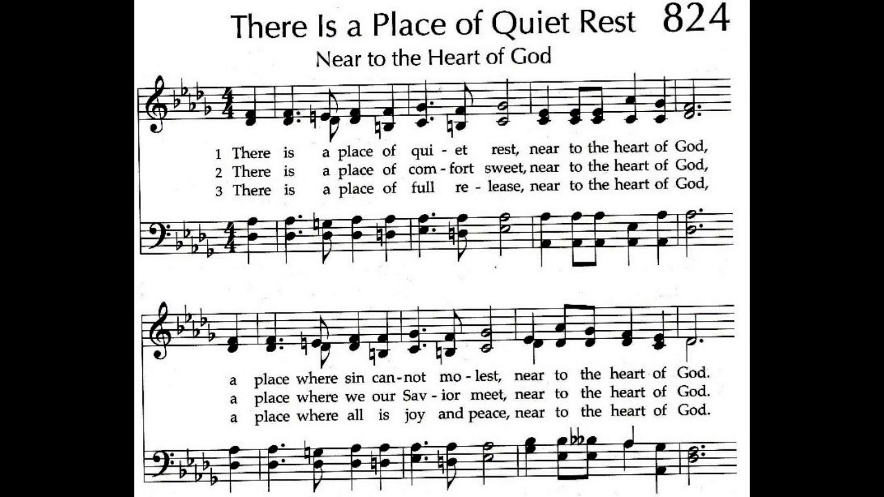 There Is A Quiet Place Hymn