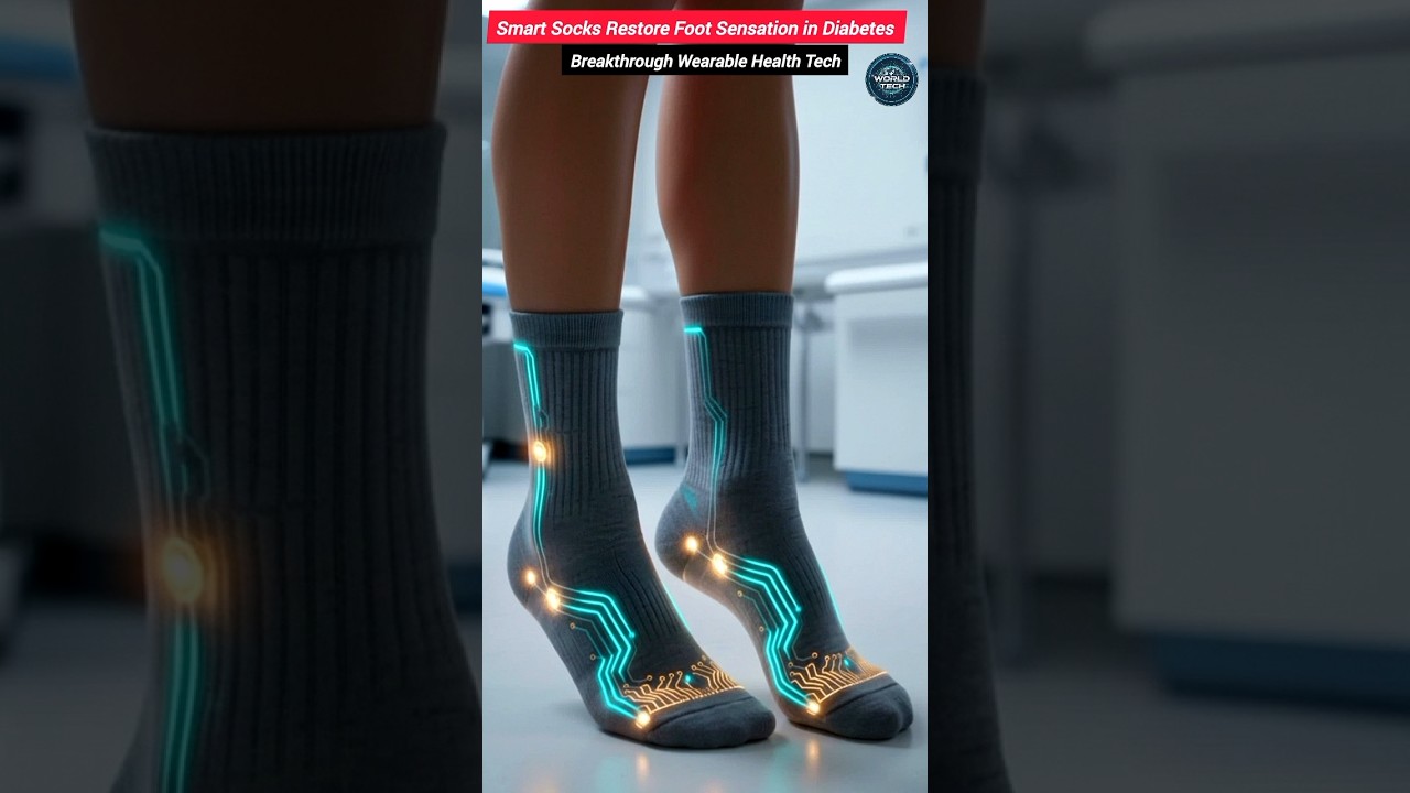 Smart Socks Restore Foot Sensation in Diabetes | Breakthrough Wearable Health Tech