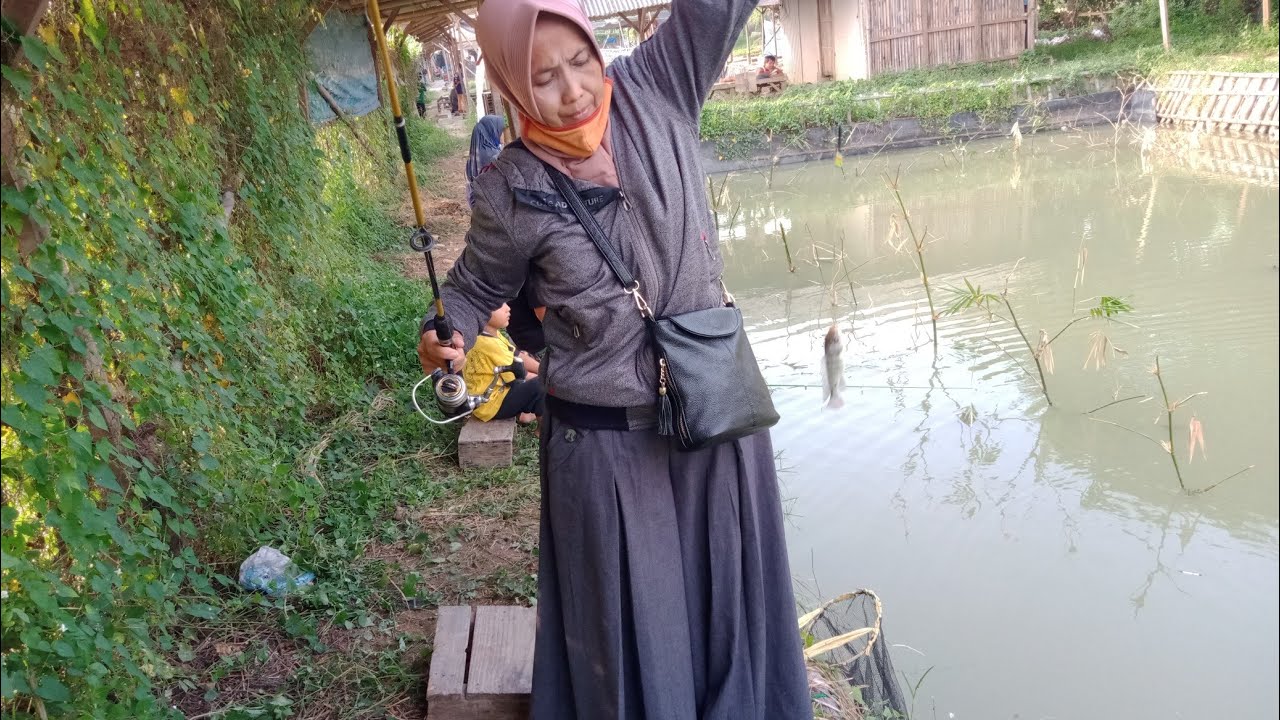 Ikan Stres Dipancing Emak² | Mancing Mania 