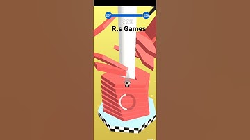 Stack Ball Blast Game ⚽⚽⚽⚽( Level -257)#Shorts