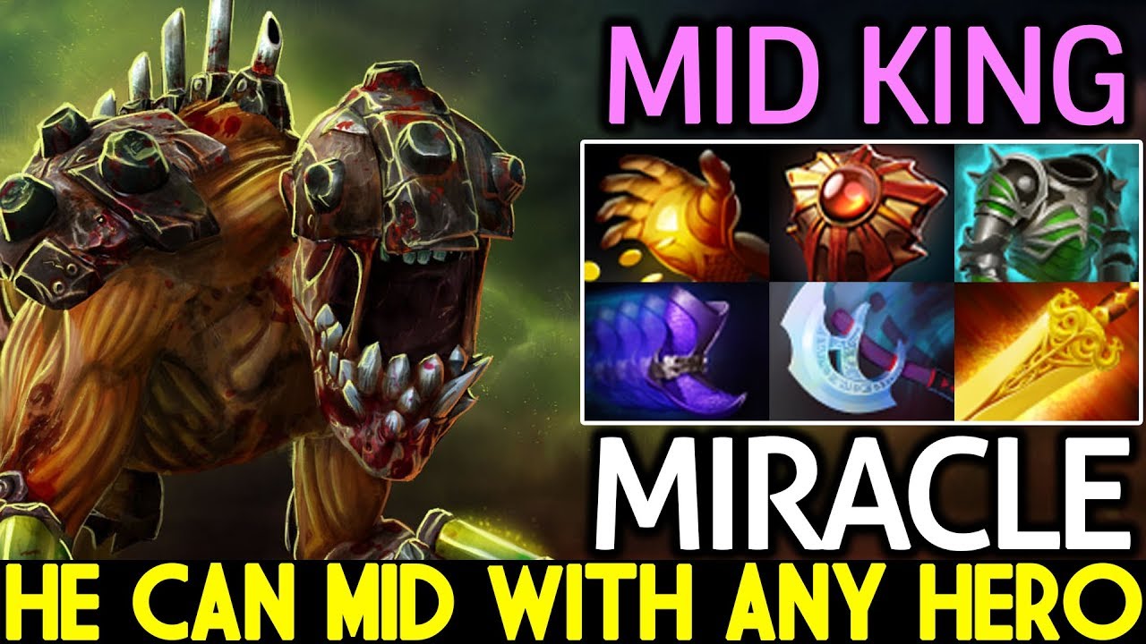 Miracle- [Lifestealer] He Can Go Mid With Any Hero Pro Gameplay 7.21 Dota 2 - YouTube