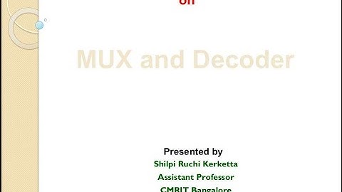 VTU Basic Electronics and Communication 21ELN14/24  Lecture 5 adder and Mux