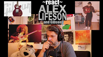 Alex Lifeson & Gibson ad  (reaction ep.416)