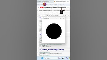 Bitwise image operation in OpenCV.#python #opencv #trending #video #viralvideo #ytvideo #ytshort