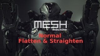 MESHmachine 0.6 - Normal Flatten & Straighten Net Worth