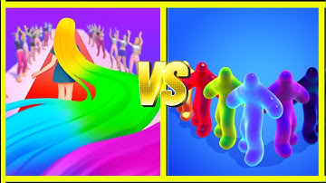 Hair Challenge VS Blob Runner Gameplay Walkthrough All Levels  Update Video Android IOS