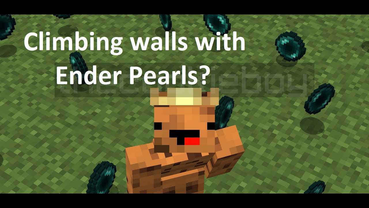 How to use ender pearls properly YouTube