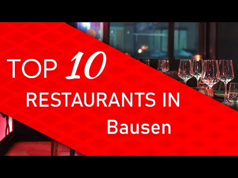 Top 10 best Restaurants in Bausen, Spain