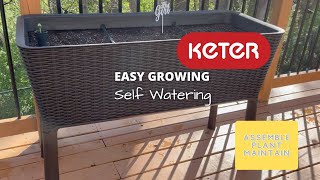 Keter Easy Growing  | Self Watering | Raised Bed | How To | Garden | Beginners screenshot 1