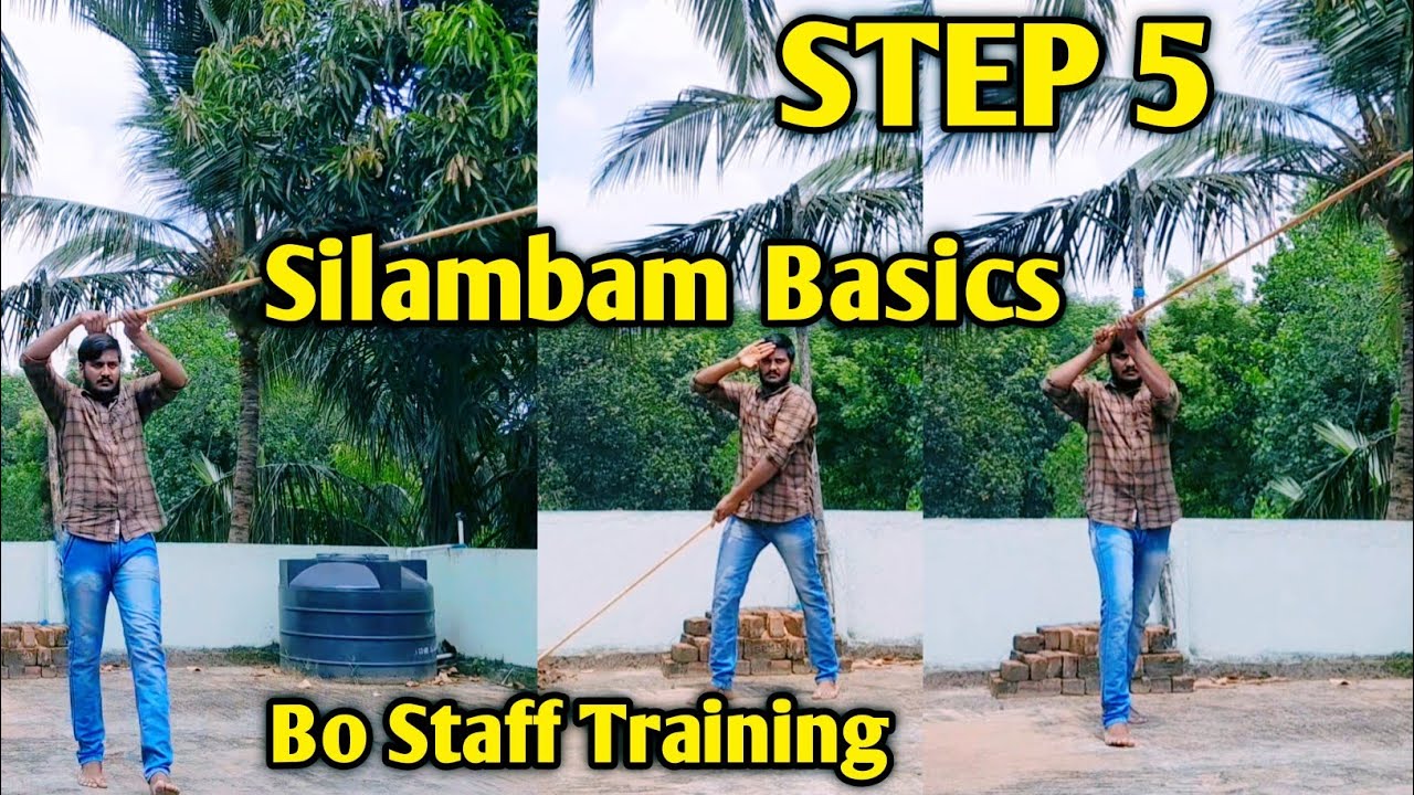 Silambam Basic Step 5 | Silambam Training for Kids & Adults | Naagam 16 ...