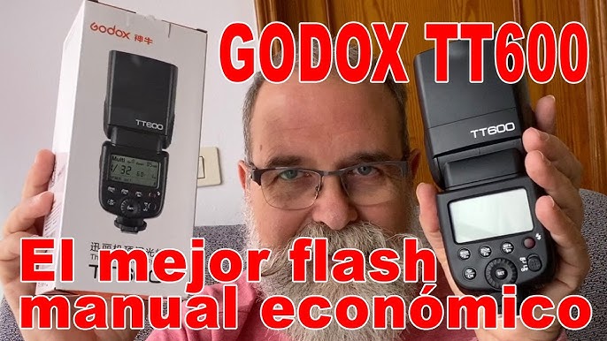 TODO lo que NECESITAS SABER sobre el flash GODOX TT600 (Con