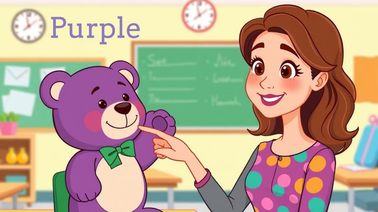 Learn Colors for Kids ❤️ Red 💗 Pink 💜 Purple 💜 Violet | Fun Colors Video