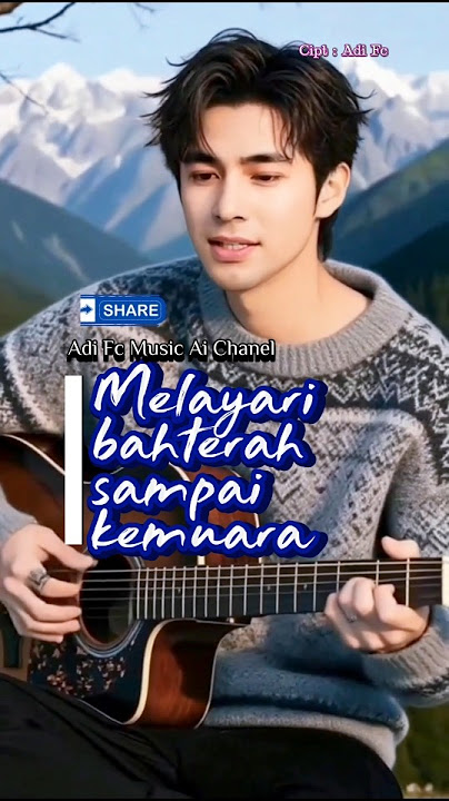 MELAYARI BAHTERA SAMPAI KE MUARA,@AdifcMusicAIchanel Lagu pop Melayu syahdu menyentuh hati