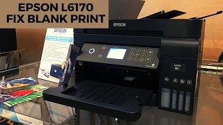 Epson L6170,L3110,L3150,L3210,L3250,L4160 Head Cleaning | Blank Print| Nozzle Block Solution in 2023