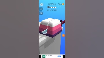 Asmr slicing- Gameplay all levels #3 ( los/Android)