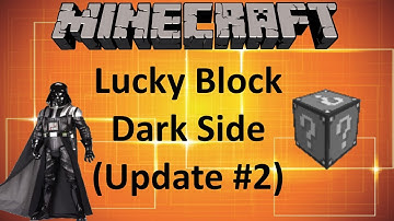 Minecraft: DARK SIDE LUCKY BLOCK (UPDATE #2)