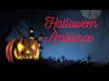 Halloween Ambience🎃🎃🎃| 16 Minutes Of Rainfall&amp;Thunder