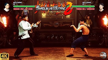 Shaolin vs Wutang 2 | Donnie Yen (Wing Chun) 💥 Hsiao Ho (Monkey) | CPU vs CPU AI vs AI
