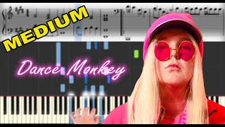 Tones and I - Dance Monkey | Sheet Music & Synthesia Piano Tutorial