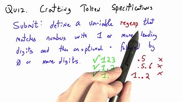 Crafting Token Specifications - Programming Languages