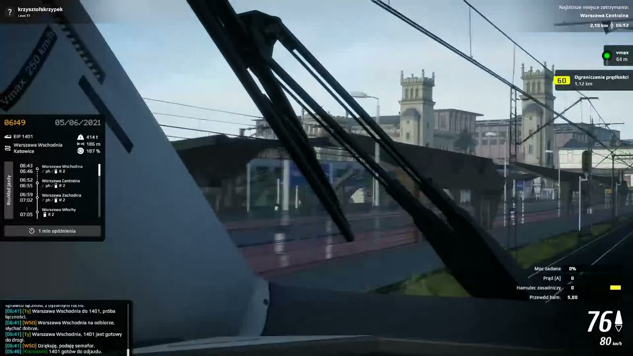 Pendolinem do katowic cześć 1