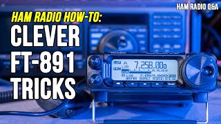 Five CLEVER things you didn't know the FT891 did #hamradioqa