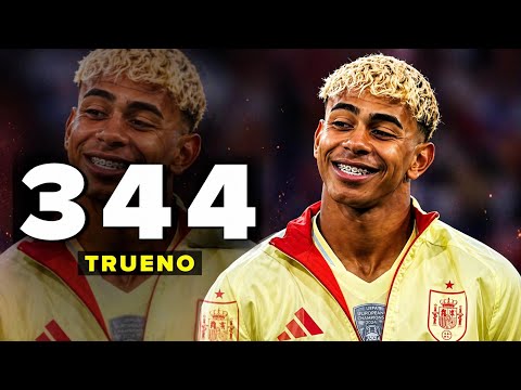 Lamine Yamal • 344 ● Trueno | Skills & Goals 2025