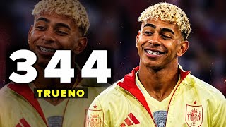 Lamine Yamal • 344 ● Trueno | Skills & Goals 2025