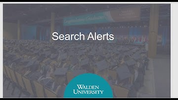 Short Video: Search Alerts