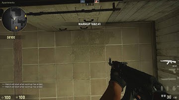 De_mirage :  wallbang on bench