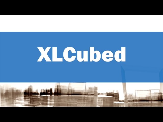 XLCubed Product Demo