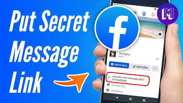 How to SECRET MESSAGE on Facebook - How to Put Secret Message Link on FB