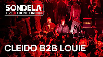 CLEIDO B2B LOUIE | Sondela LIVE from London 26.04.2024 | Afro-House/Afro-Tech Mix