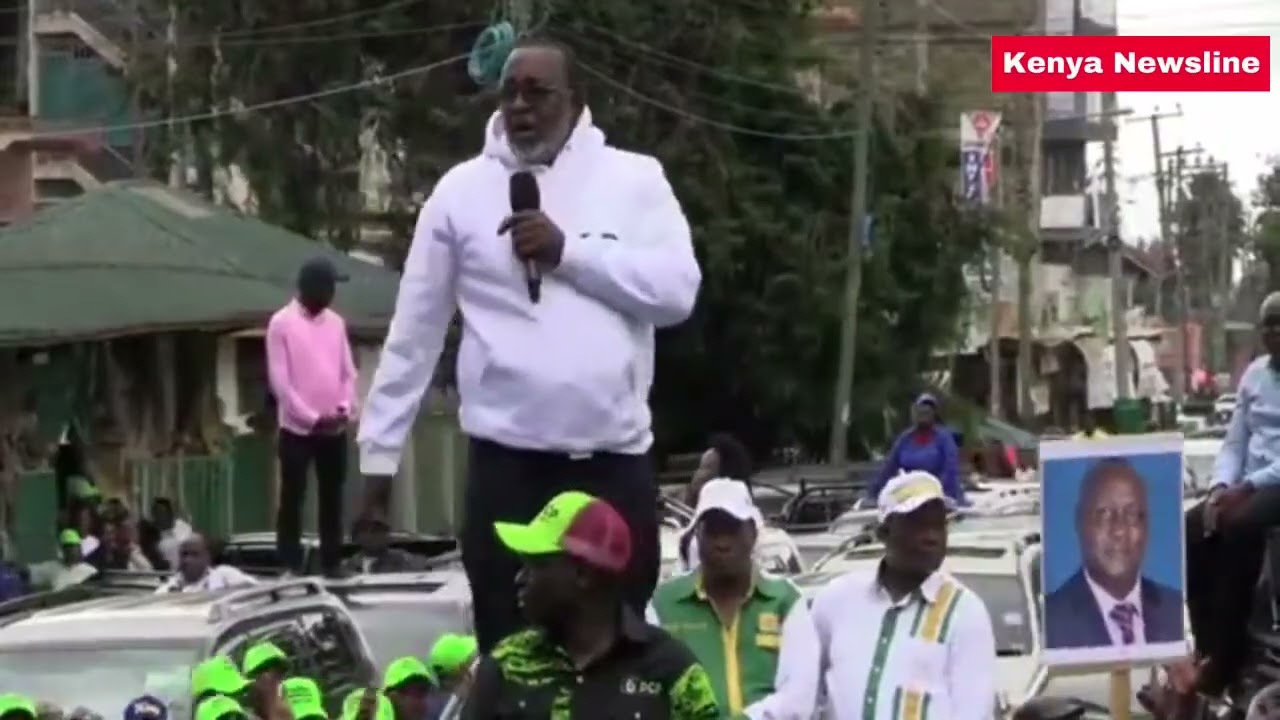 NILIWEKWA NDANI SABABU YAKO NIIPINGA UHURU SAI UNANIVAMIA.Linturi charges Meru crowds after Attacked