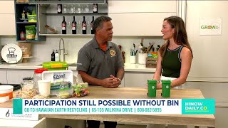 Honolulu’s Department of Environmental Services launches the G.R.O.W. curbside food waste program...
