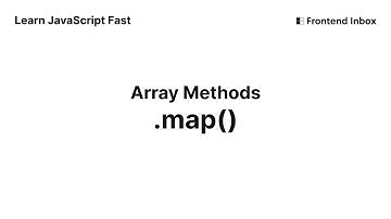 .map() - Array Methods - Learn JavaScript Fast
