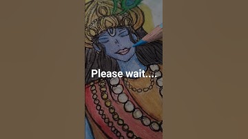Don’t Scroll Without Saying Hare Krishna 🙏✨ | Krishna Art #Shorts