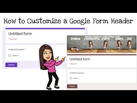 How to Customize a Google Form Header