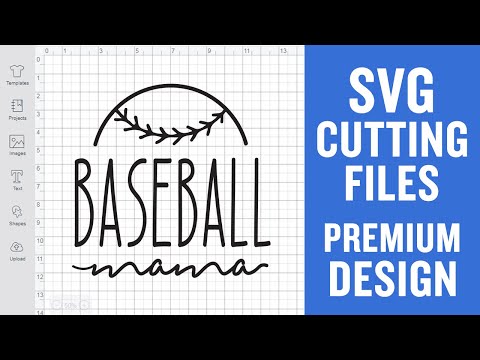 Baseball Mama Svg Cutting Files for Cricut Premium cut SVG